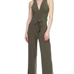 Strapless Belted Jumpsuit
